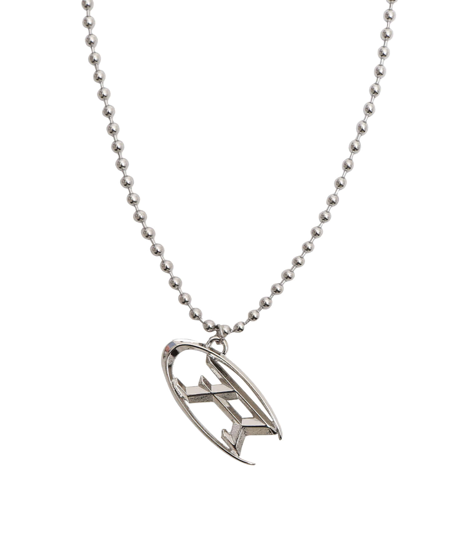 Half Moon Necklace - Silver